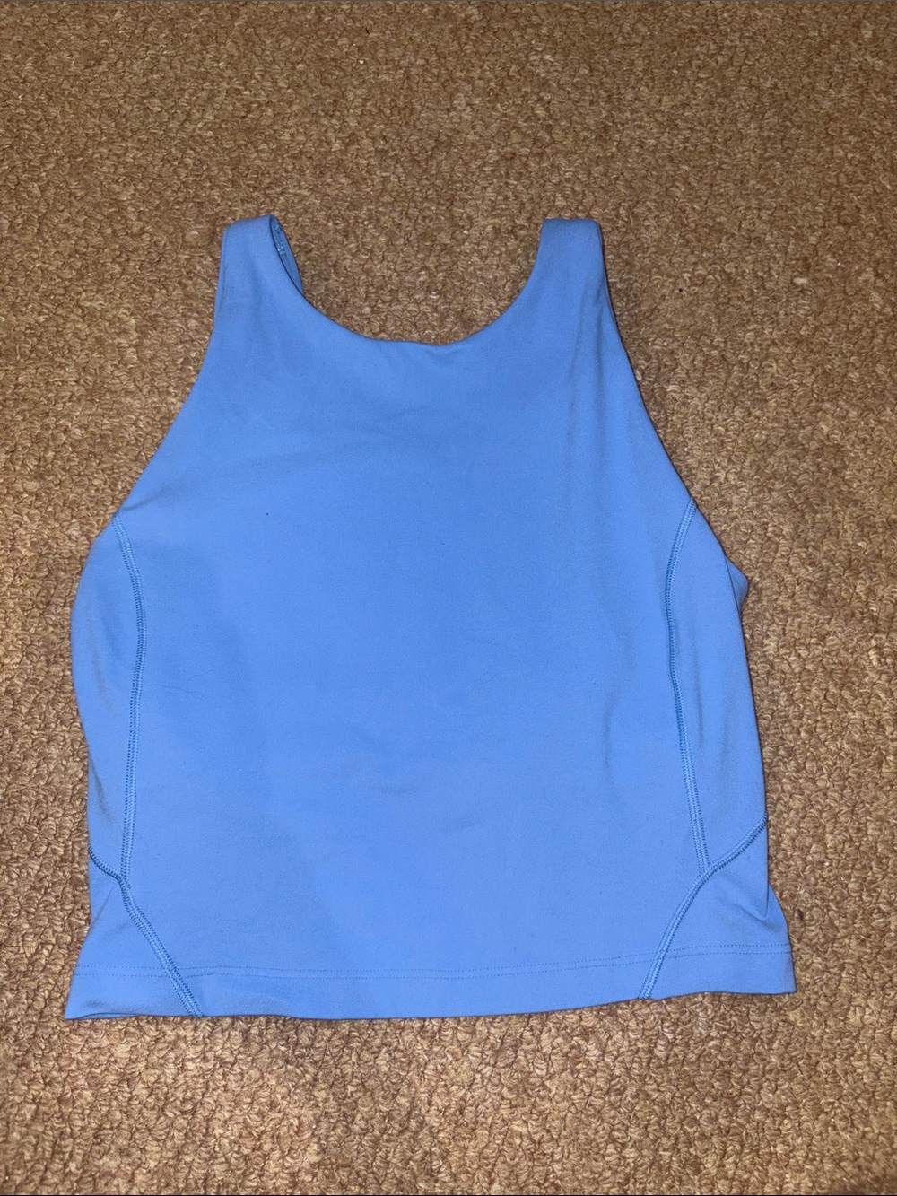 Lululemon High Neck Align Tank in Water Drop
